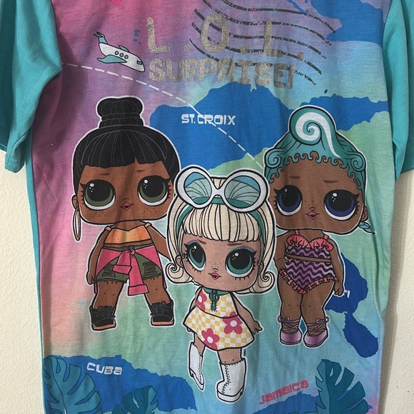 Youth Girl L.O.L Suprise Doll T-Shirt Size 10/12 - Picture 2 of 4